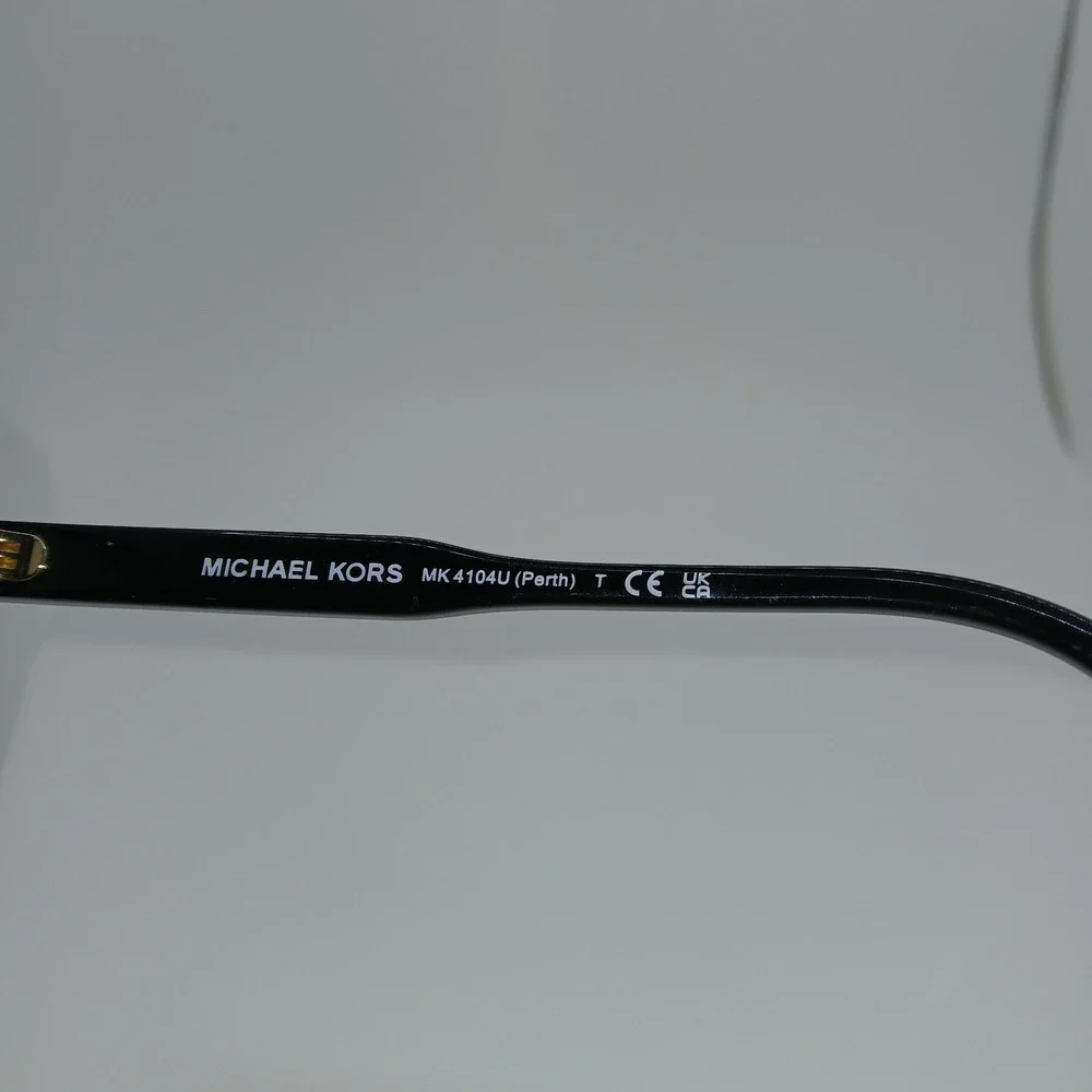 Michael Kors Perth MK4104U Womens Eyeglasses Frame Black Full Rim 53-18-140 mm